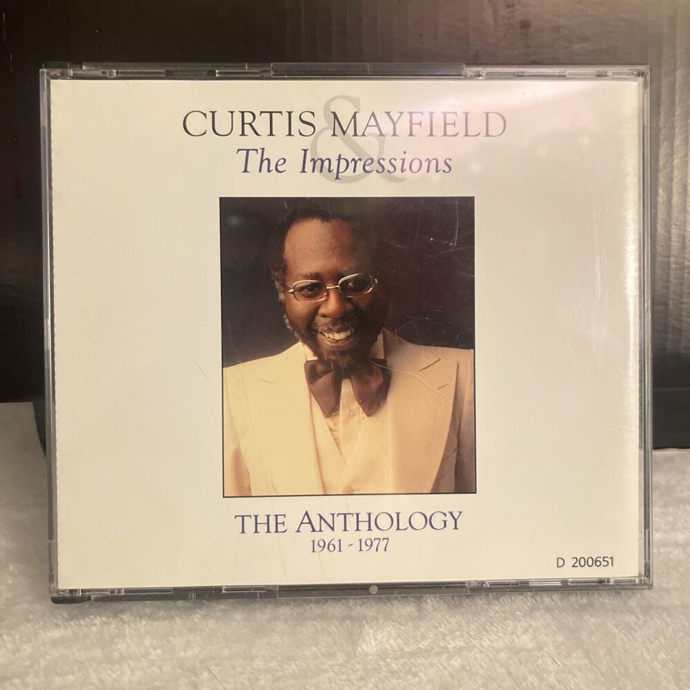 Curtis Mayfield & The Impressions. The Anthology 1961-1977. 2 CDs Set